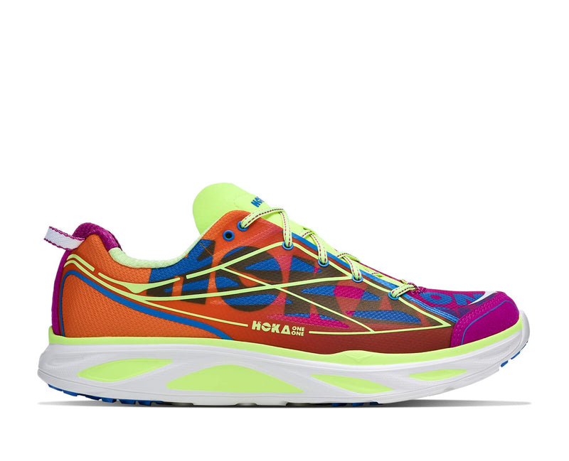 Hoka U Huaka Pro Color: FUCHSIA / NEON YUZU Style: 1176672-FCHS