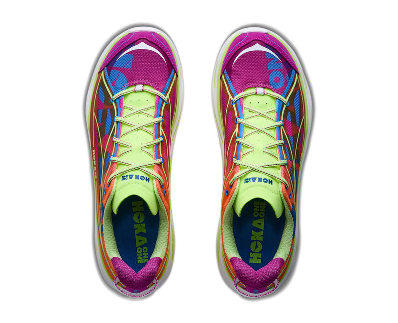 Hoka U Huaka Pro Color: FUCHSIA / NEON YUZU Style: 1176672-FCHS