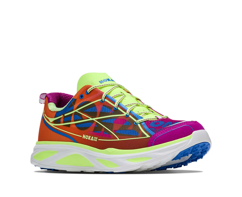 Hoka U Huaka Pro Color: FUCHSIA / NEON YUZU Style: 1176672-FCHS