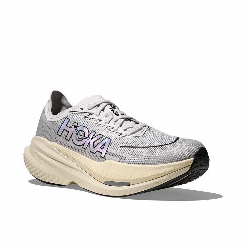 Hoka Unisex Mach X2 (White/Cosmic Grey) - August Shop