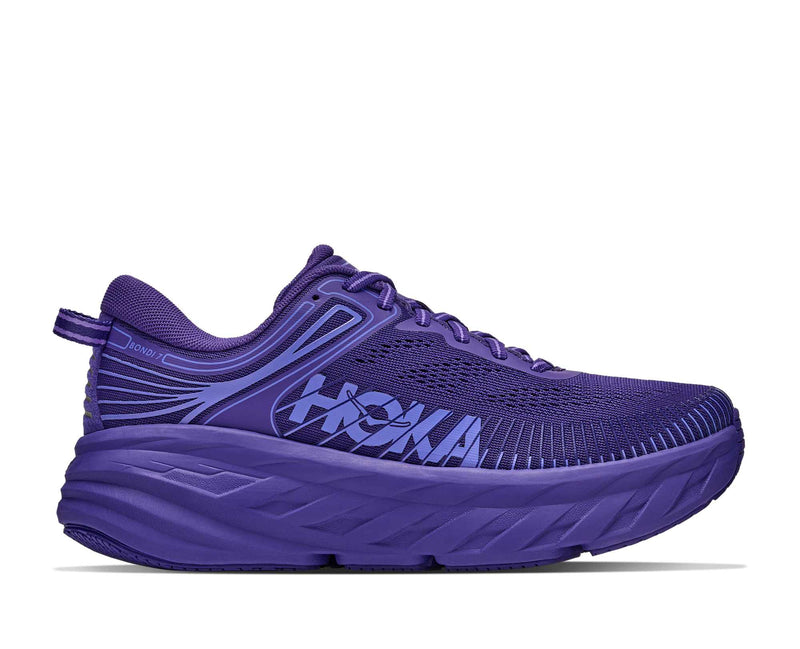 Hoka W Bondi 7 Color: COSMIC PURPLE / COSMIC PURPLE Style: 1110519-CLCS