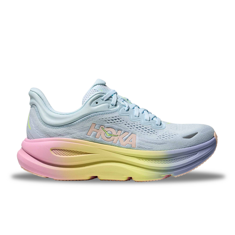 Hoka W Bondi 9 Color: GLIMMERING BLUE / OVERCAST Style: 1162012-GNGB