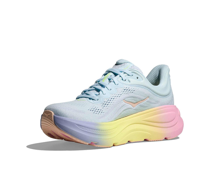 Hoka W Bondi 9 Color: GLIMMERING BLUE / OVERCAST Style: 1162012-GNGB