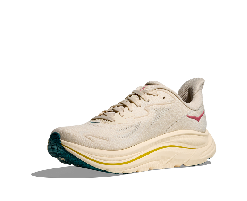 HOKA Women's CLIFTON 10 BIRCH / ALABASTER 1162031-BHLB