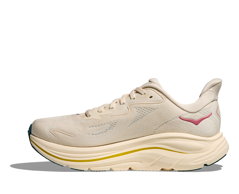 HOKA Women's CLIFTON 10 BIRCH / ALABASTER 1162031-BHLB