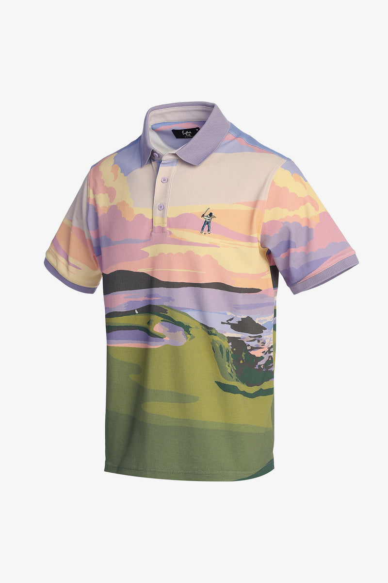 Hole 7 Scenic Pique Polo