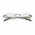 James Oro Clear Silver Serpent "Authentic" (Clear Tint/Silver Frame) - August Shop