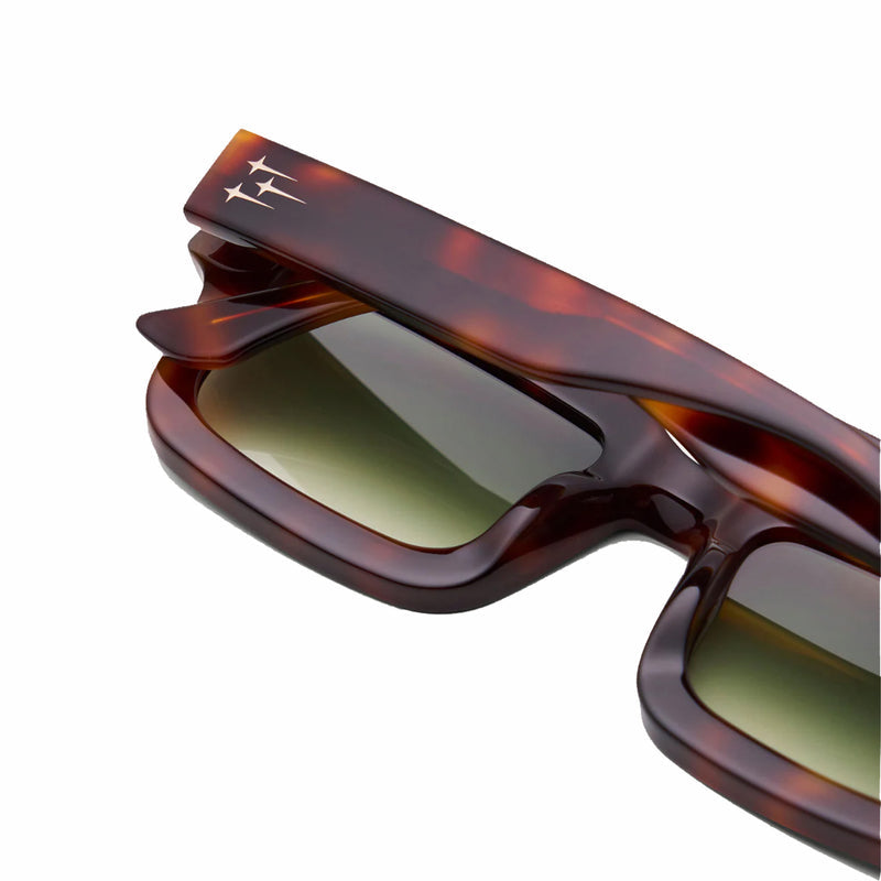 James Oro Old Money "Hustler" (Green Tint/Tortoise Frame) - August Shop