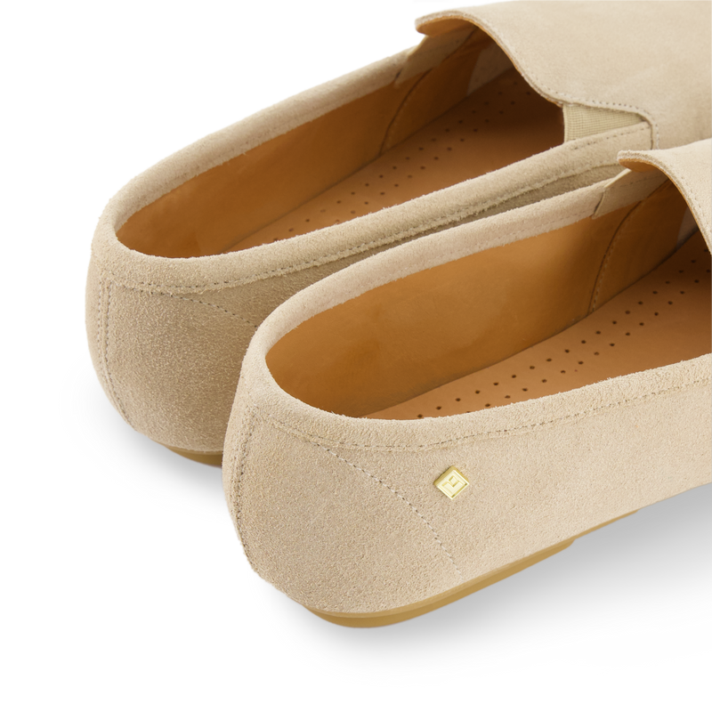 Jazz Suede Tressé Ecru
