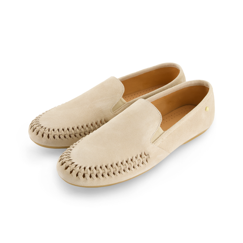 Jazz Suede Tressé Ecru