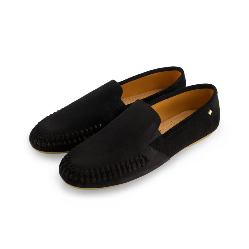 Jazz Suede Tressé Noir