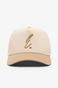 Jetstream/Khaki 5 Panel 2 Tone Hat - E Hat