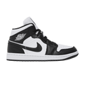 Jordan 1 Mid Split Black White (Women's) - Side Kicks