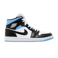 Jordan 1 Mid University Blue (Women's) - Side Kicks