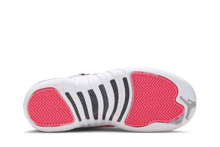 Jordan 12 Retro Wolf Grey Racer Pink (GS)