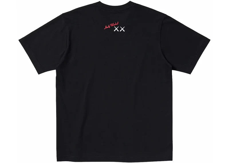 KAWS x Uniqlo Warhol UT Graphic 476351 T-shirt 'Black'