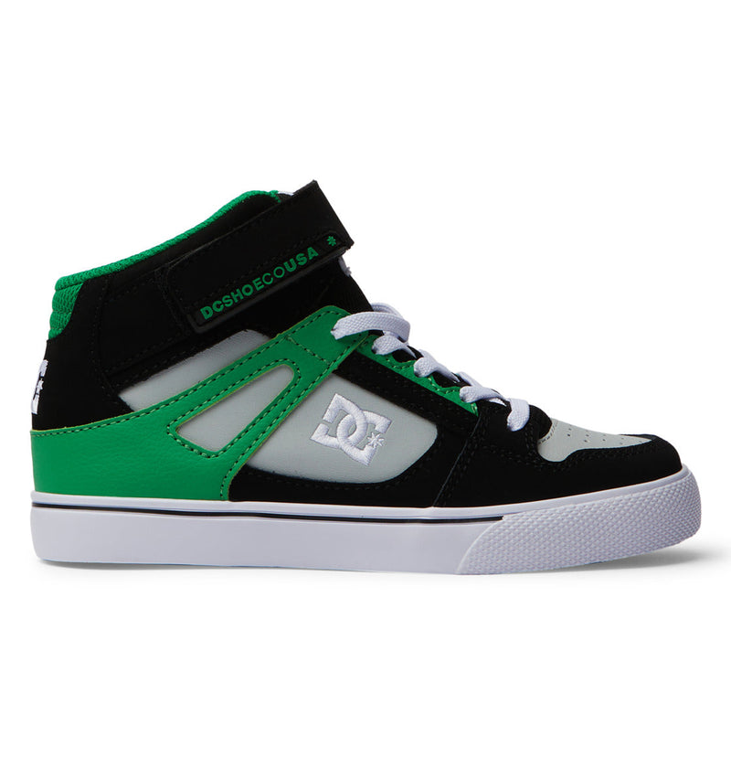 Kids' Pure High Elastic Lace High-Top Shoes - DC Shoes