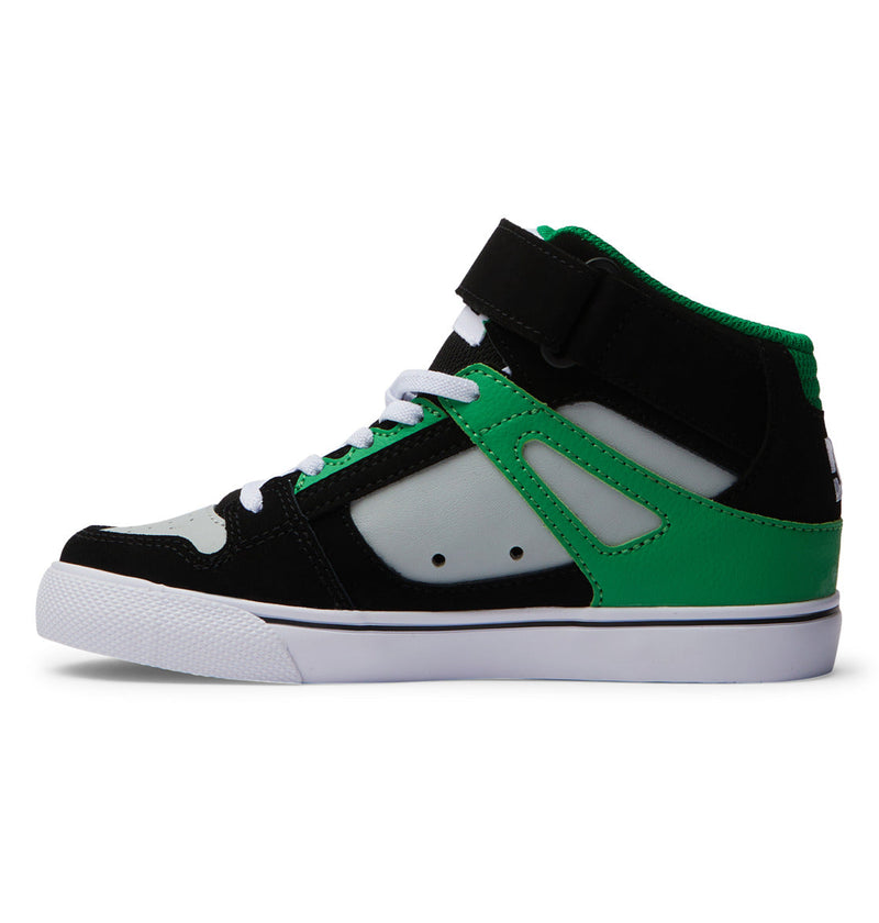 Kids' Pure High Elastic Lace High-Top Shoes - DC Shoes