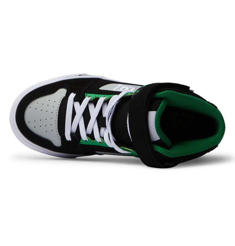 Kids' Pure High Elastic Lace High-Top Shoes - DC Shoes