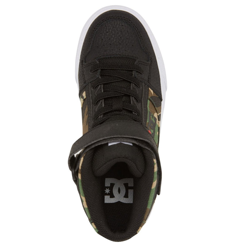 Kids' Pure High Elastic Lace High-Top Shoes - DC Shoes