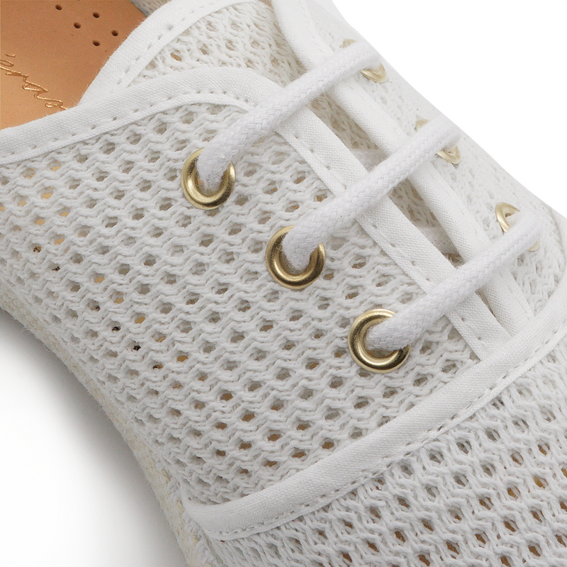 Lacets Filet Blanc