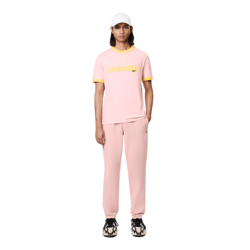 Lacoste Apparel Lacoste Camiseta Back Logo Rosa - Men's