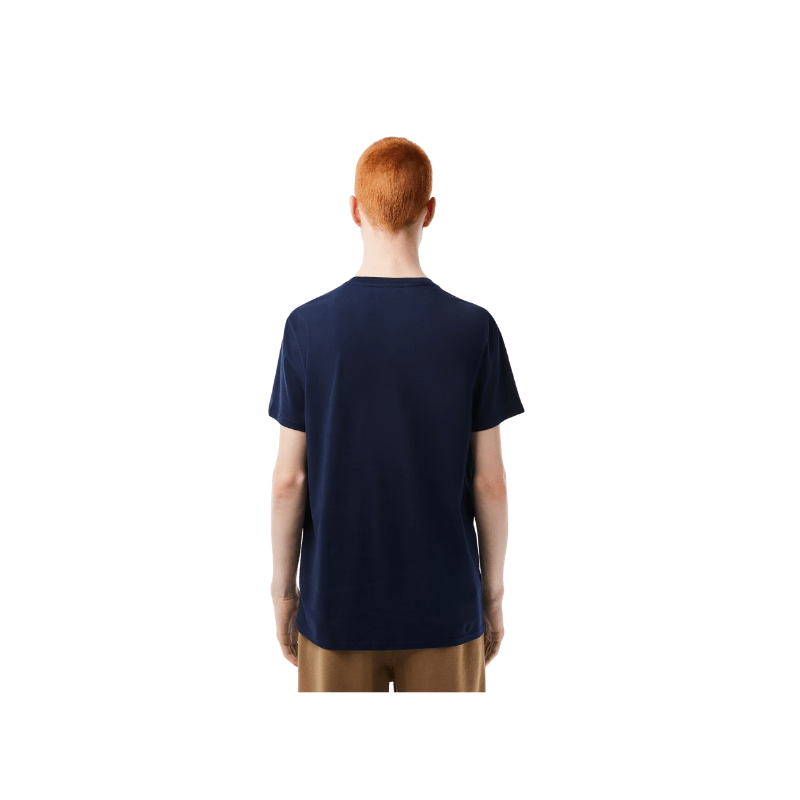 Lacoste Apparel Lacoste Crew Neck Pima Cotton Jersey T-Shirt- Men's