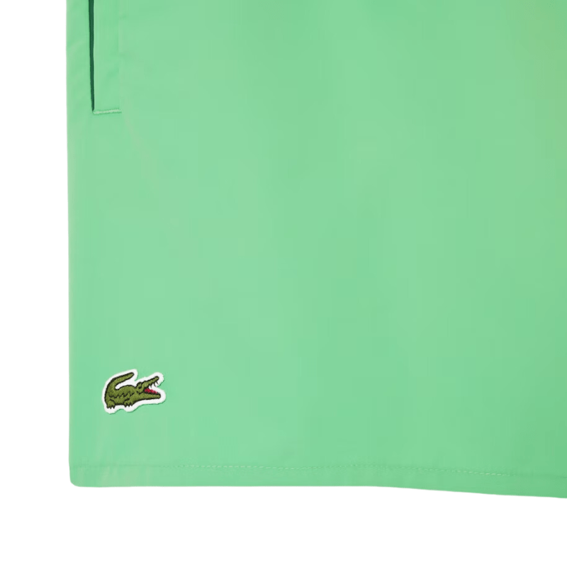 Lacoste Apparel Lacoste Lightweight Monochrome Swim Trunks - Men's