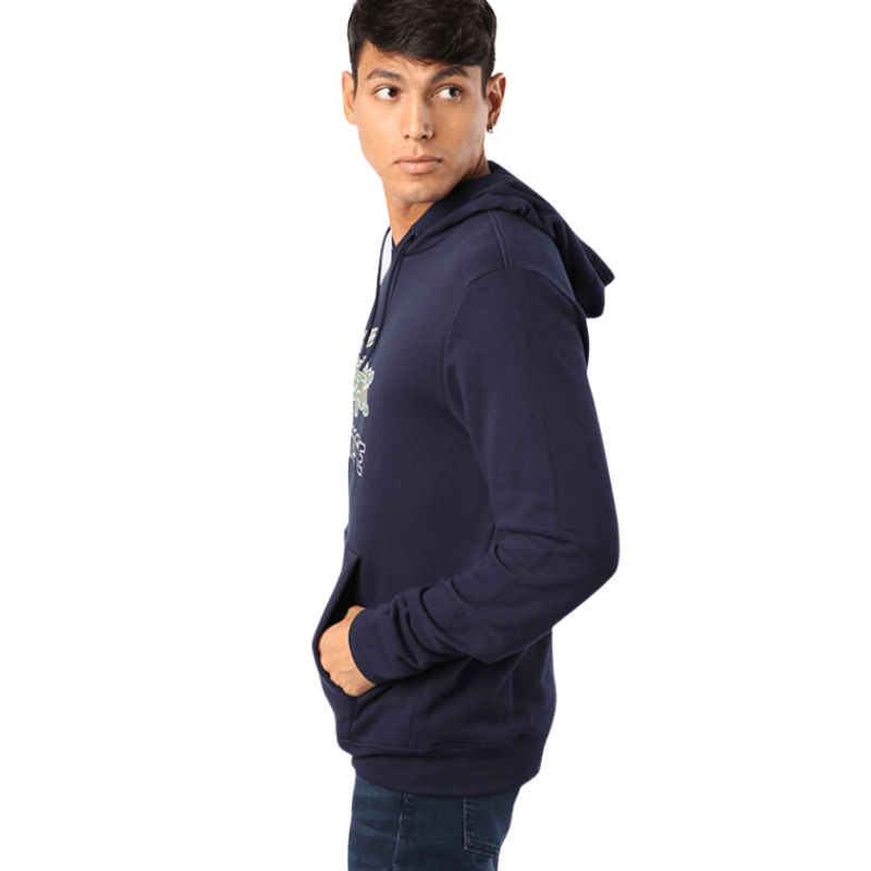 Lacoste Apparel Lacoste Long Sleeve Drawstring Elasticated Hooded Sweatshirt - Men's