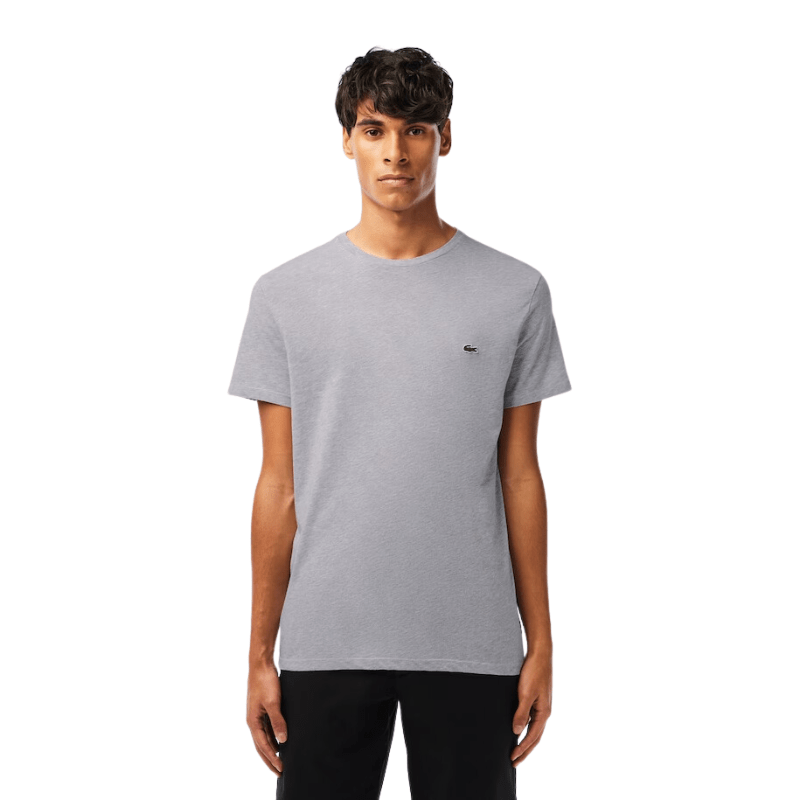 Lacoste Apparel Lacoste Monochrome Cotton Pima Jersey Crew Neck T-Shirt - Men's