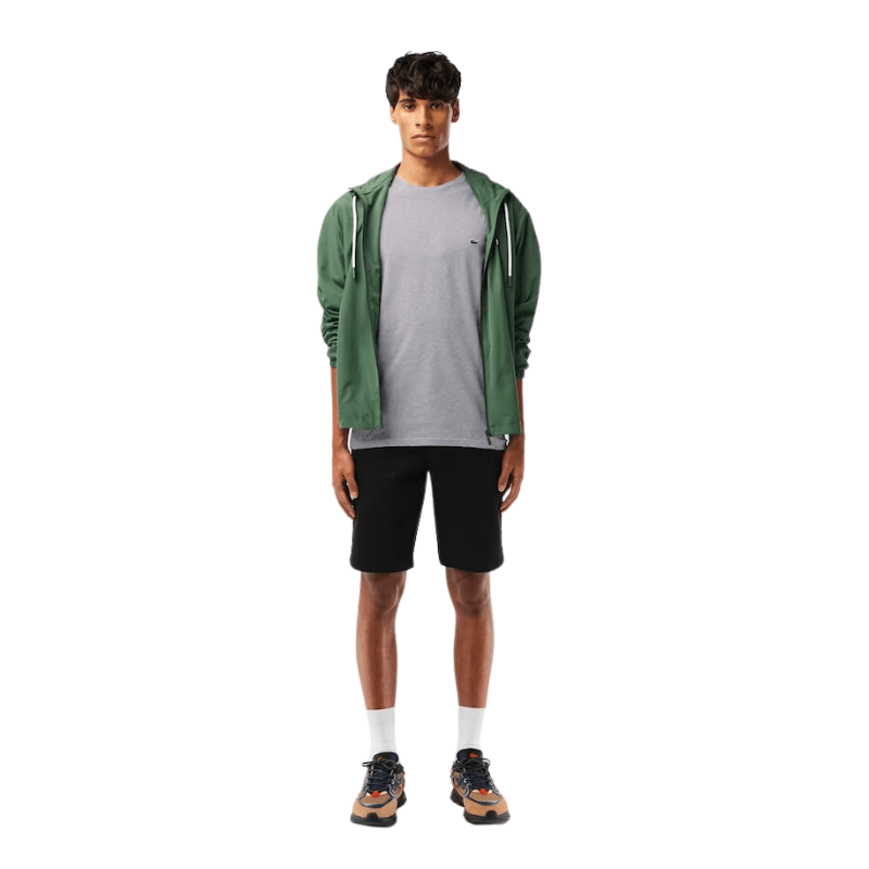 Lacoste Apparel Lacoste Monochrome Cotton Pima Jersey Crew Neck T-Shirt - Men's