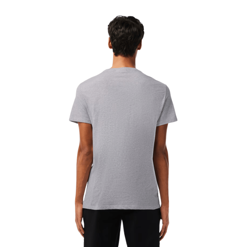 Lacoste Apparel Lacoste Monochrome Cotton Pima Jersey Crew Neck T-Shirt - Men's