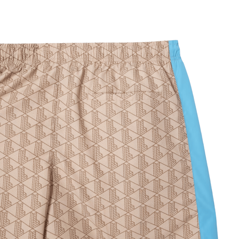 Lacoste Apparel Lacoste Monogram Print Swim Trunks - Men's