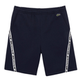 Lacoste Apparel Lacoste Printed Bands Brushed Fleece Shorts - Men's