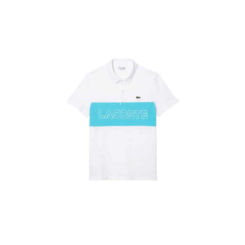 Lacoste Apparel Lacoste Regular Fit Stretch Piqué Colorblock Polo - Men's
