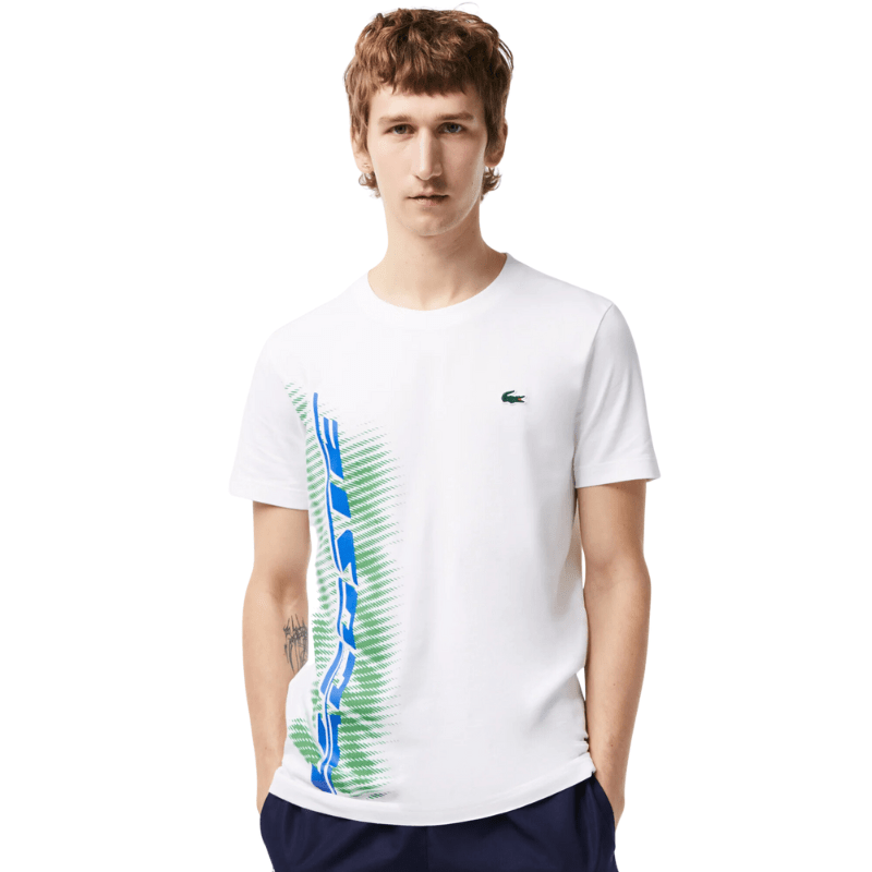 Lacoste Apparel Lacoste Sport Regular Fit T-Shirt With Contrast Branding - Men's