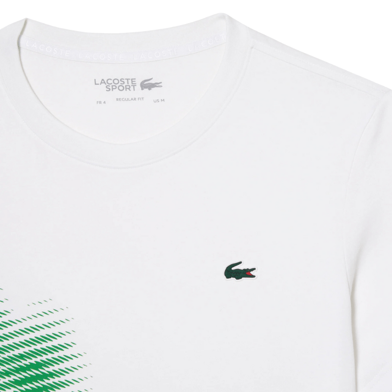 Lacoste Apparel Lacoste Sport Regular Fit T-Shirt With Contrast Branding - Men's