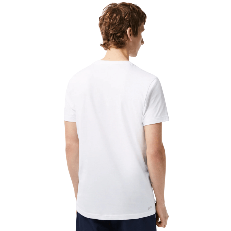 Lacoste Apparel Lacoste Sport Regular Fit T-Shirt With Contrast Branding - Men's
