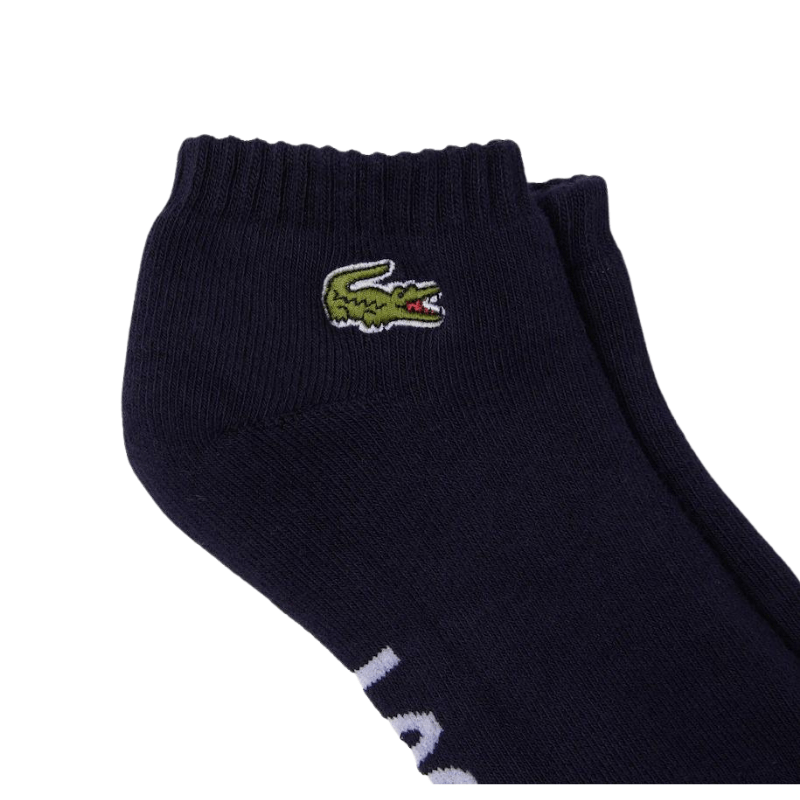 Lacoste Socks OS Lacoste Sports Branded Stretch Cotton Low-Cut Socks - Men's RA4184-NVY