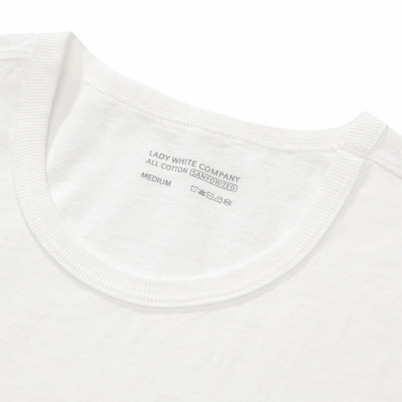 Lady White Co. "Our T-Shirt" 2-Pack (White) - August Shop