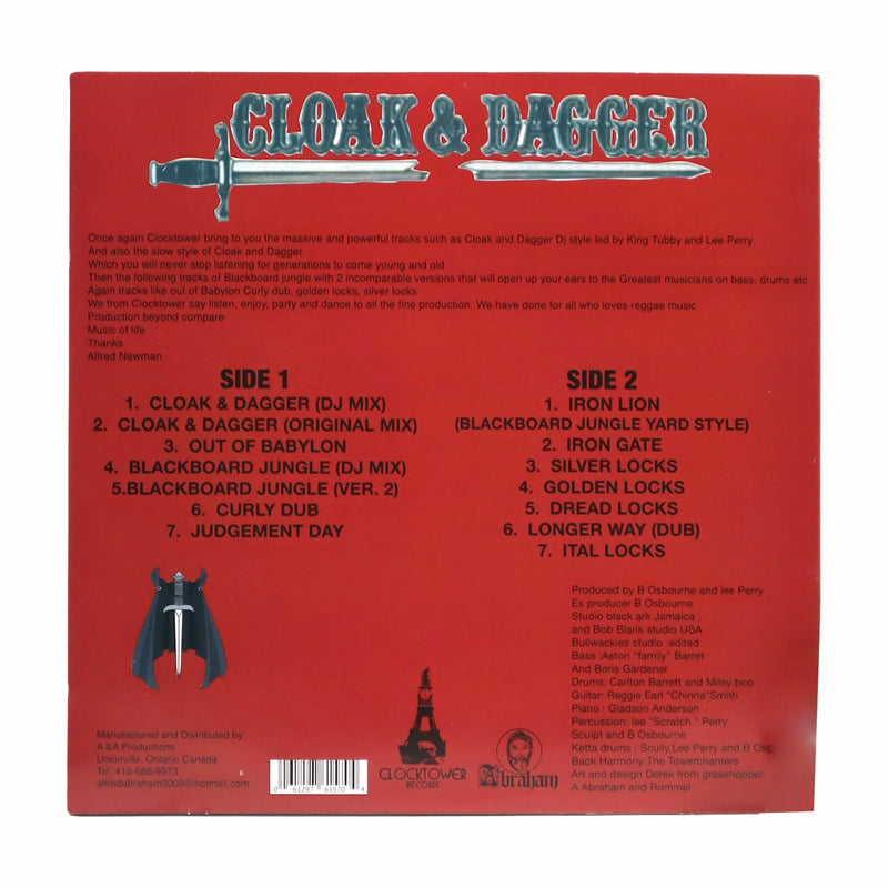 Lee Perry & King Tubby "Cloak & Dagger" LP (Purple Vinyl) - August Shop