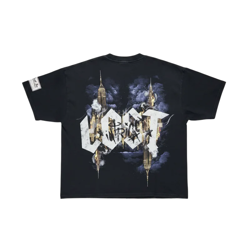 Lost Intricacy 'Afterlife' Black Tee - Men's