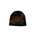 Lost Intricacy 'Gemstone' Green Camo & Orange Beanie