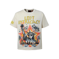 Lost Intricacy 'Kiss Liberty' Cream Tee - Men's
