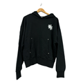 LostSHDWS Single Layered Classic Hoodie Black White