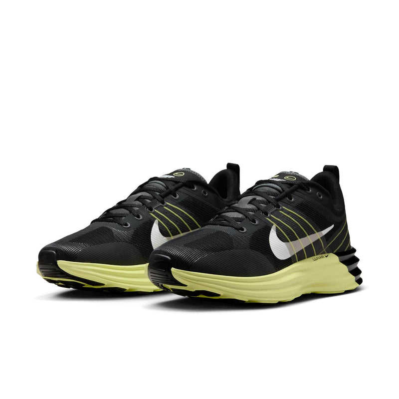 Nike FOOTWEAR Nike Lunar Roam 'Black Iron Grey Light Lemon Twist White" - Men's