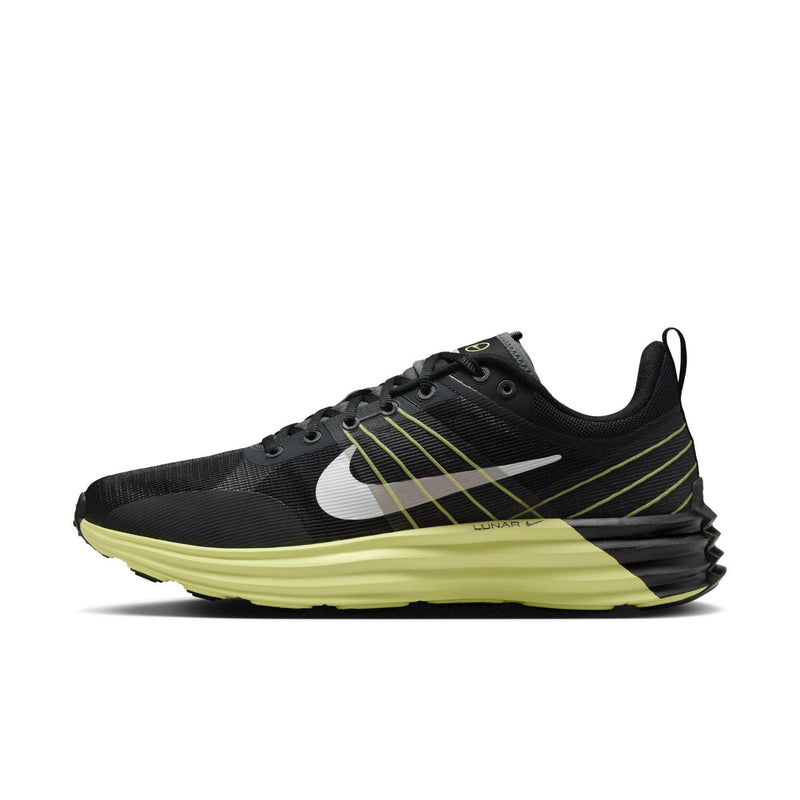 Nike FOOTWEAR Nike Lunar Roam 'Black Iron Grey Light Lemon Twist White" - Men's