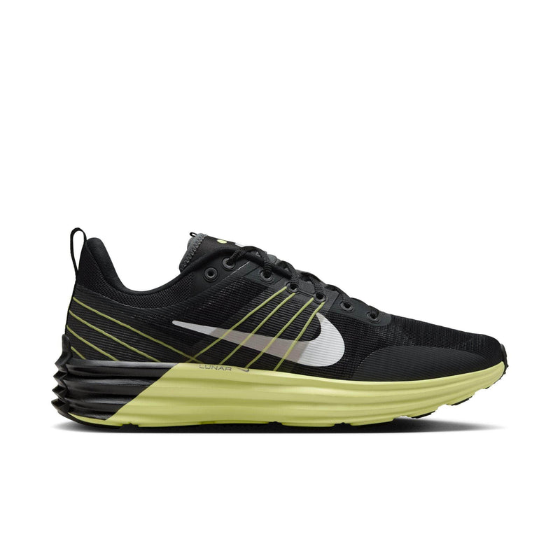 Nike FOOTWEAR Nike Lunar Roam 'Black Iron Grey Light Lemon Twist White" - Men's