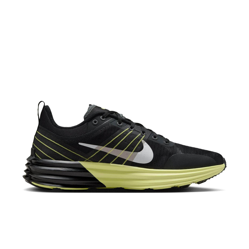 Nike FOOTWEAR Nike Lunar Roam 'Black Iron Grey Light Lemon Twist White" - Men's