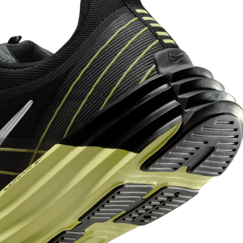 Nike FOOTWEAR Nike Lunar Roam 'Black Iron Grey Light Lemon Twist White" - Men's